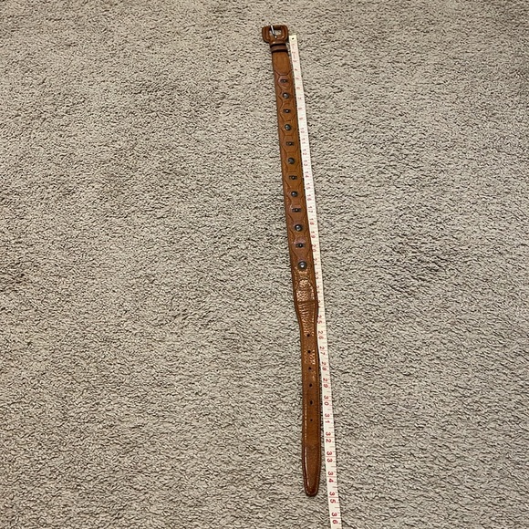 Fred Coen Leather Belt - Picture 9 of 9